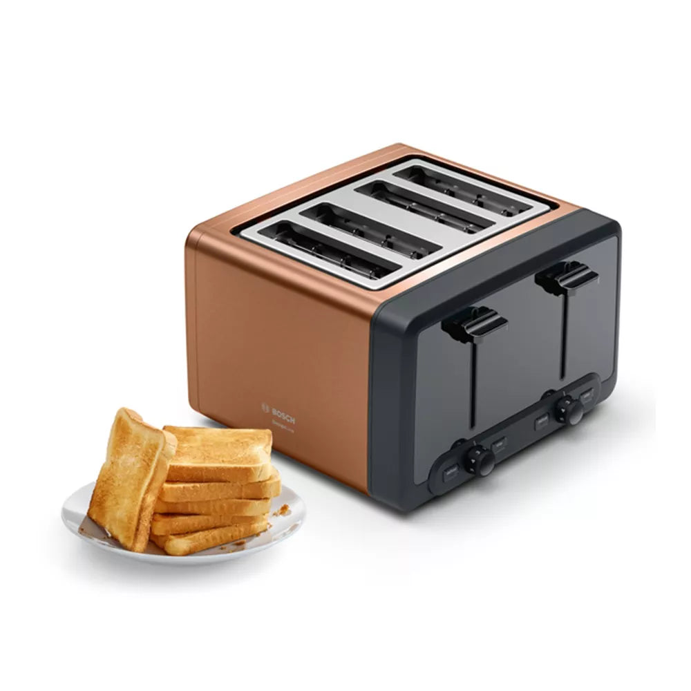 BOSCH BRONZE 4 SLICE TOASTER - TAT4P449GB