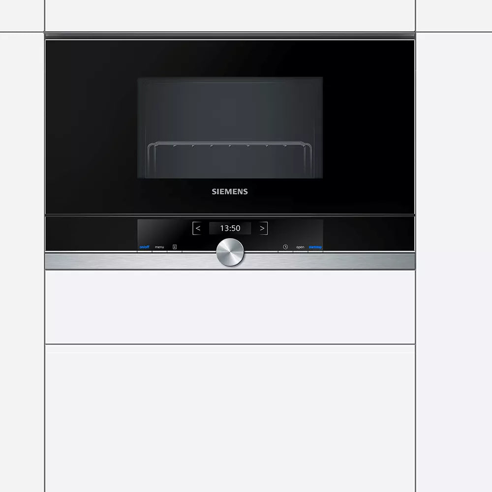 Siemens Built-in Microwave 21L 900W Stainless Steel - BE634LGS1