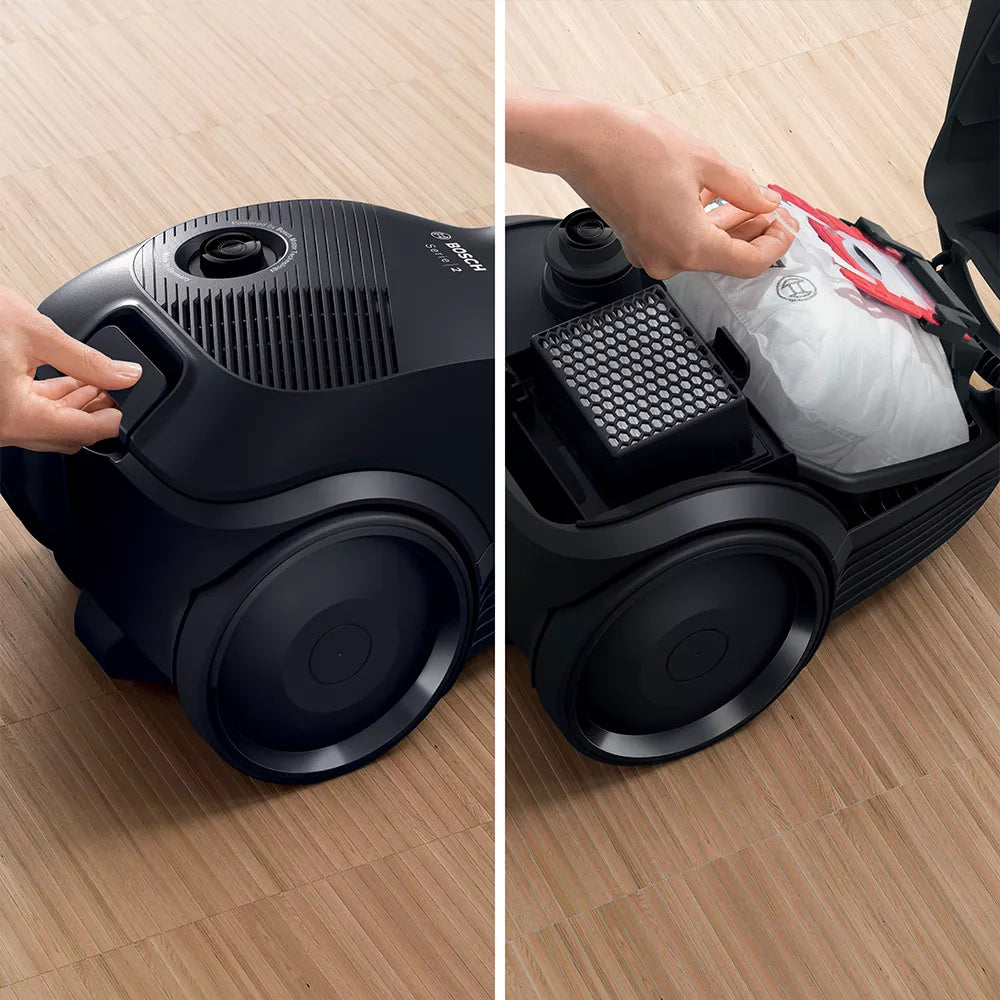 Bosch Series 2 Bagged Vacuum Cleaner Black - BGBS2LB1