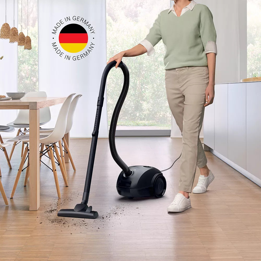 Bosch Series 2 Bagged Vacuum Cleaner Black - BGBS2LB1