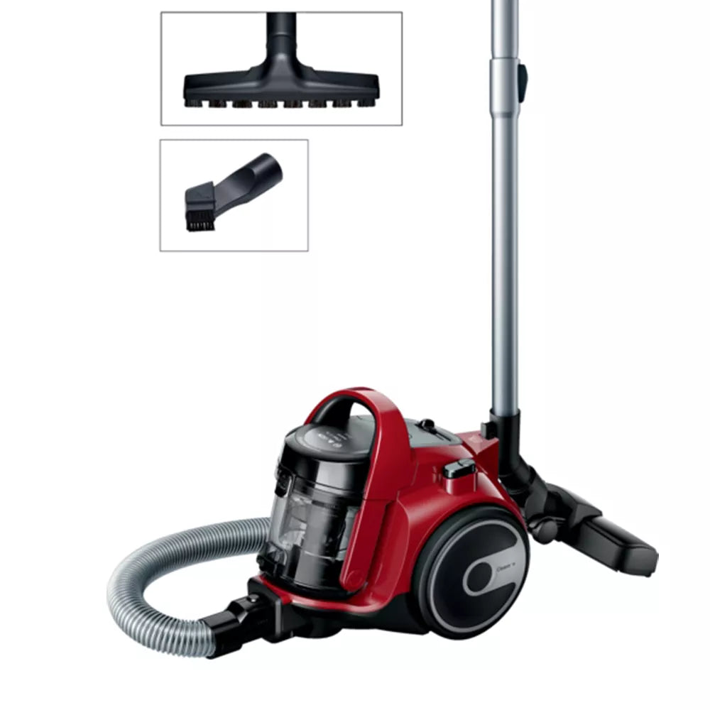 Bosch Series 2 Bagless Vacuum Cleaner Red - BGC05AAA2