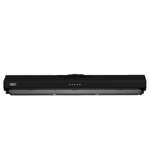 Defy 90cm Cookerhood – Black DCH90B
