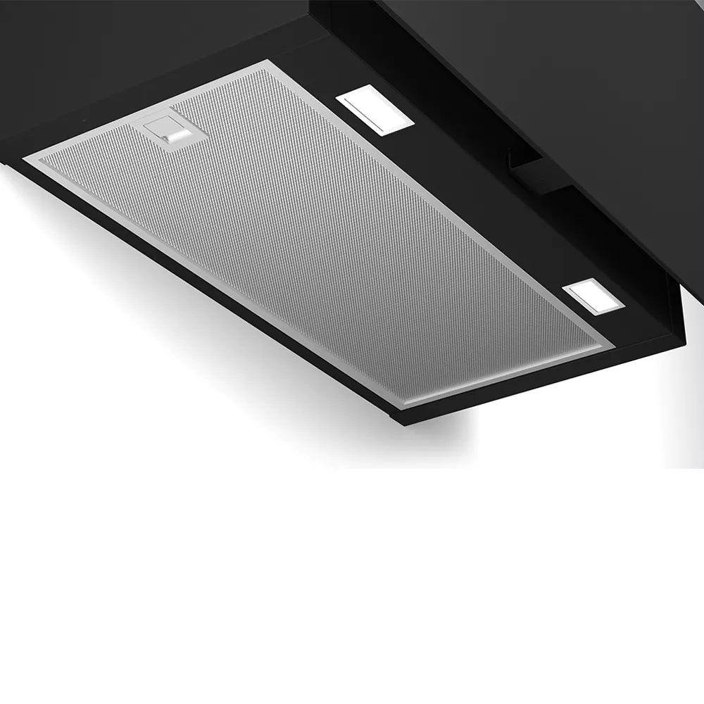 Bosch Series 4 Wall-mounted Extractor Hood 60 cm clear glass black printed - DWF65AJ60T