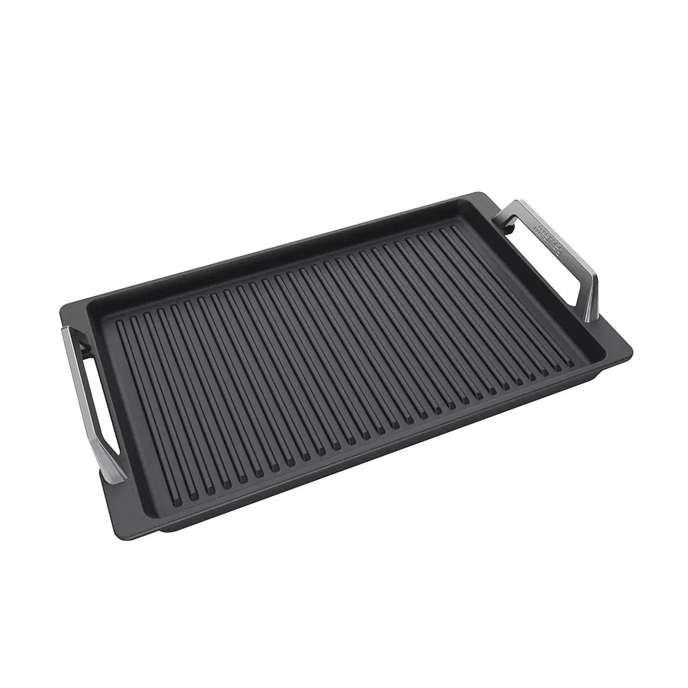 Smeg Cast Iron Griddle Stove Top Cooking Accessory - 30cm - GRILLPLATE
