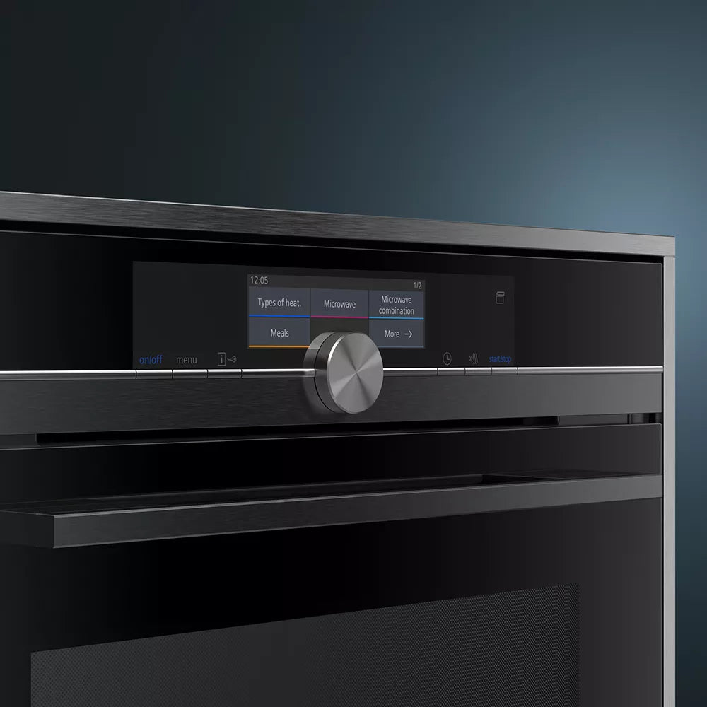 Siemens iQ700 Built-in Oven with Steam and Microwave Function 60 x 60 - HN878G4B6