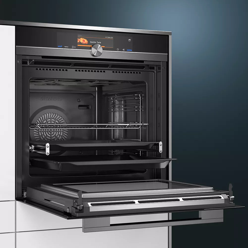 Siemens iQ700 Built-in Oven with Steam and Microwave Function 60 x 60 - HN878G4B6
