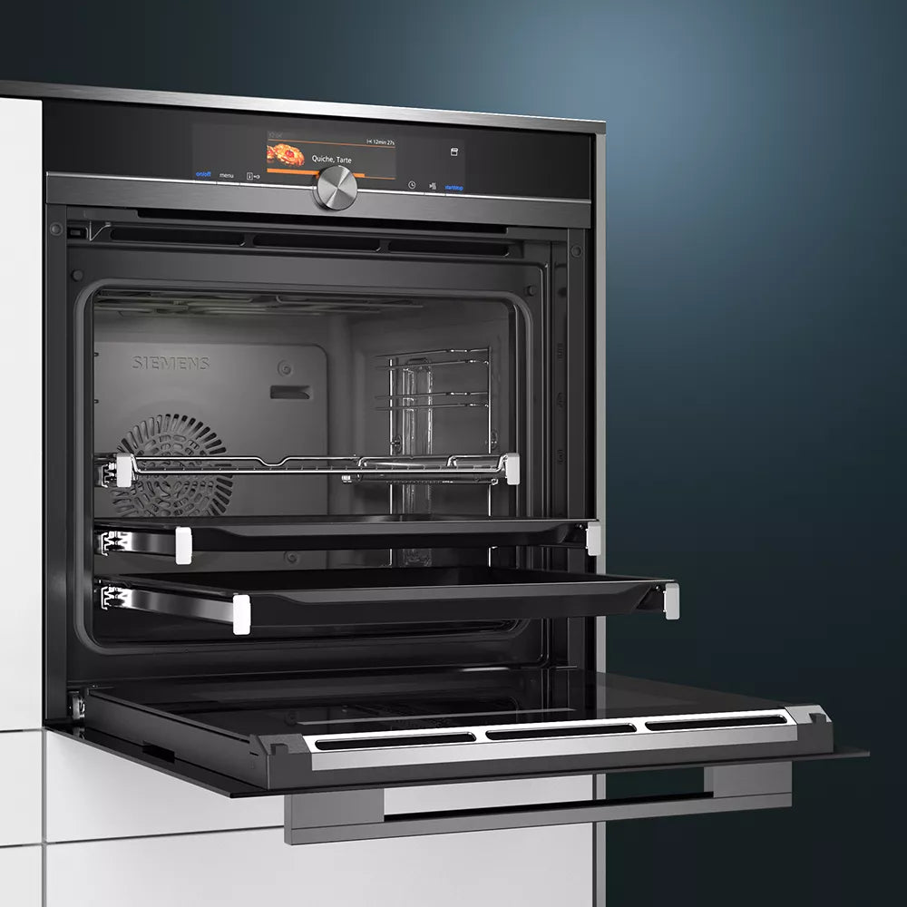 Siemens iQ700 Built-in oven with steam function 60x60cm - HS858GXB6