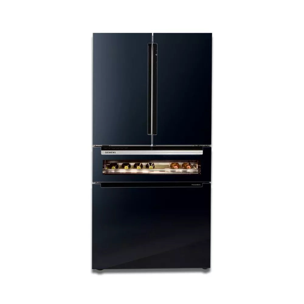 Siemens iQ700 French Glass Door Bottom Freezer 458L - KF96RSBEA