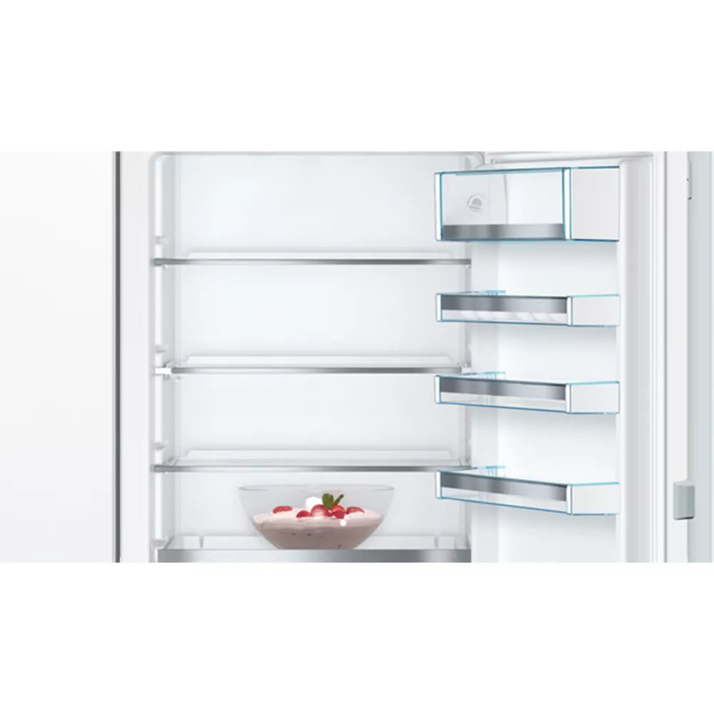 Bosch Series 6 Built-in Fridge-Freezer with Freezer at Bottom, 270L - KIS87AF30U