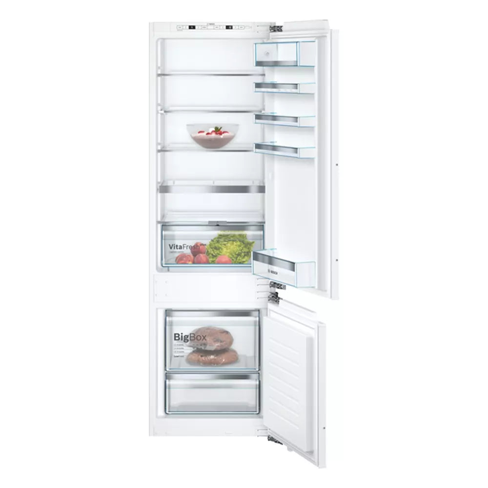 Bosch Series 6 Built-in Fridge-Freezer with Freezer at Bottom, 270L - KIS87AF30U