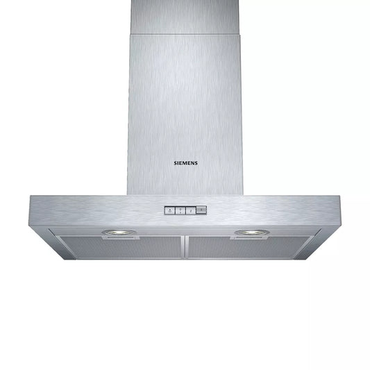 Siemens iQ100 Wall-mounted Extractor Hood 60 cm Stainless steel - LC64BA522