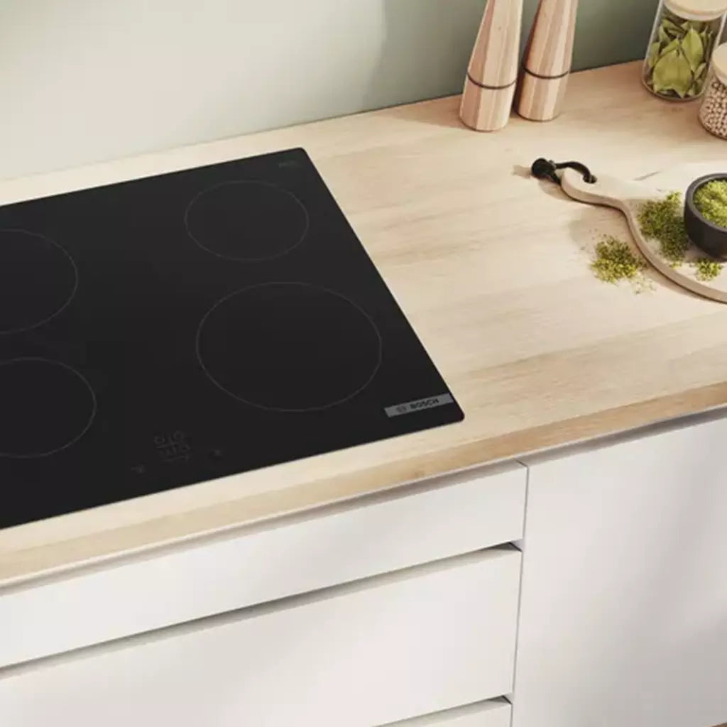 Bosch 60cm Black Touch Control Ceramic Hob - PKE611BA2E