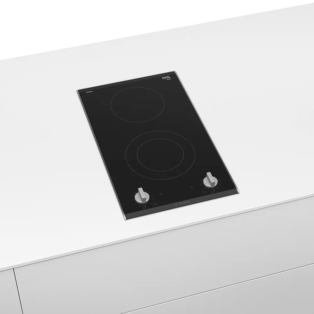Bosch Serie 2 Black 30cm Electric Hob - PKF375CA2E