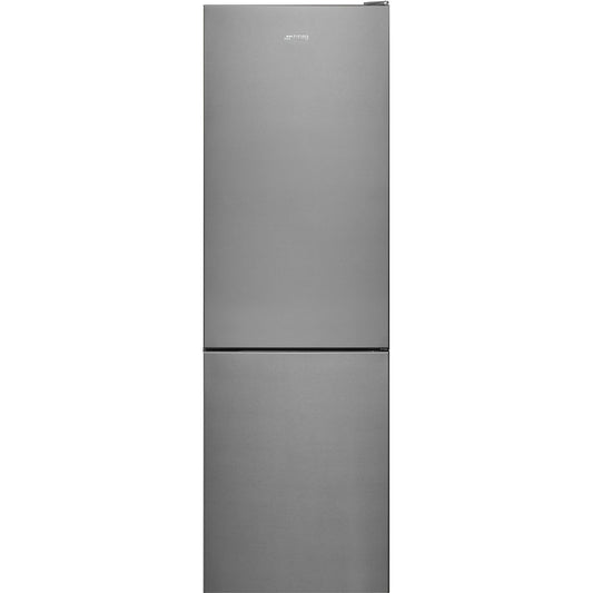 Smeg 324 Litre Fridge Freezer – Silver Inox RC33SNZA