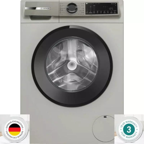 Bosch 10kg Series 6 Washing Machine – Silver Inox WGK254ZXZA