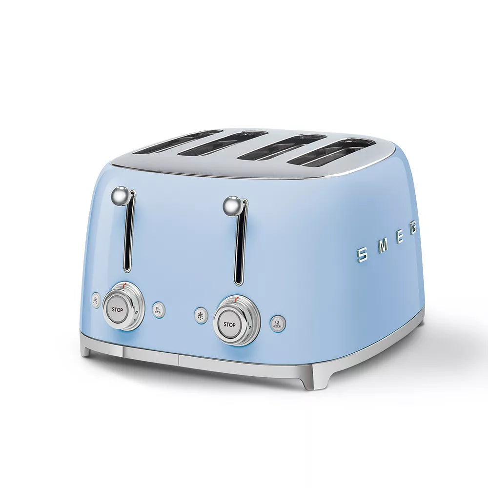 Smeg Retro 4-Slice Square Toaster - TSF03SA