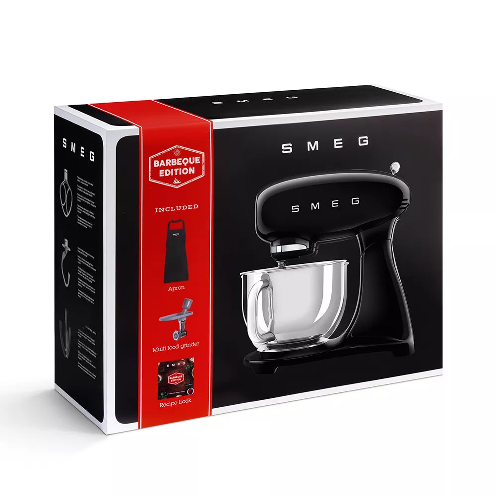 Smeg Retro Kitchen Machine Bundle Set - SMF23BLSA