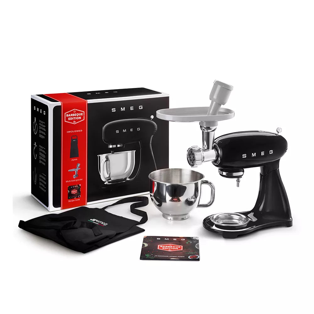 Smeg Retro Kitchen Machine Bundle Set - SMF23BLSA