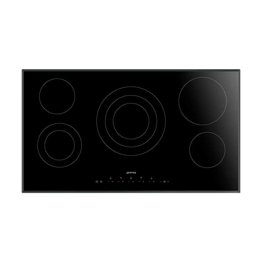Smeg CERAN HOB - SE395ETB (Black glass) 90cm