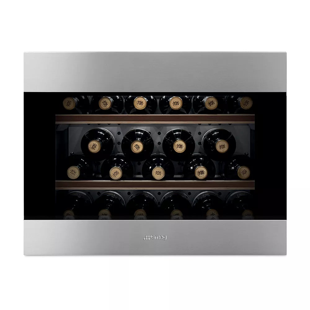 Smeg CLASSIC COMPACT WINE COOLER - CVI321X3 (Stainless steel) 60x45cm