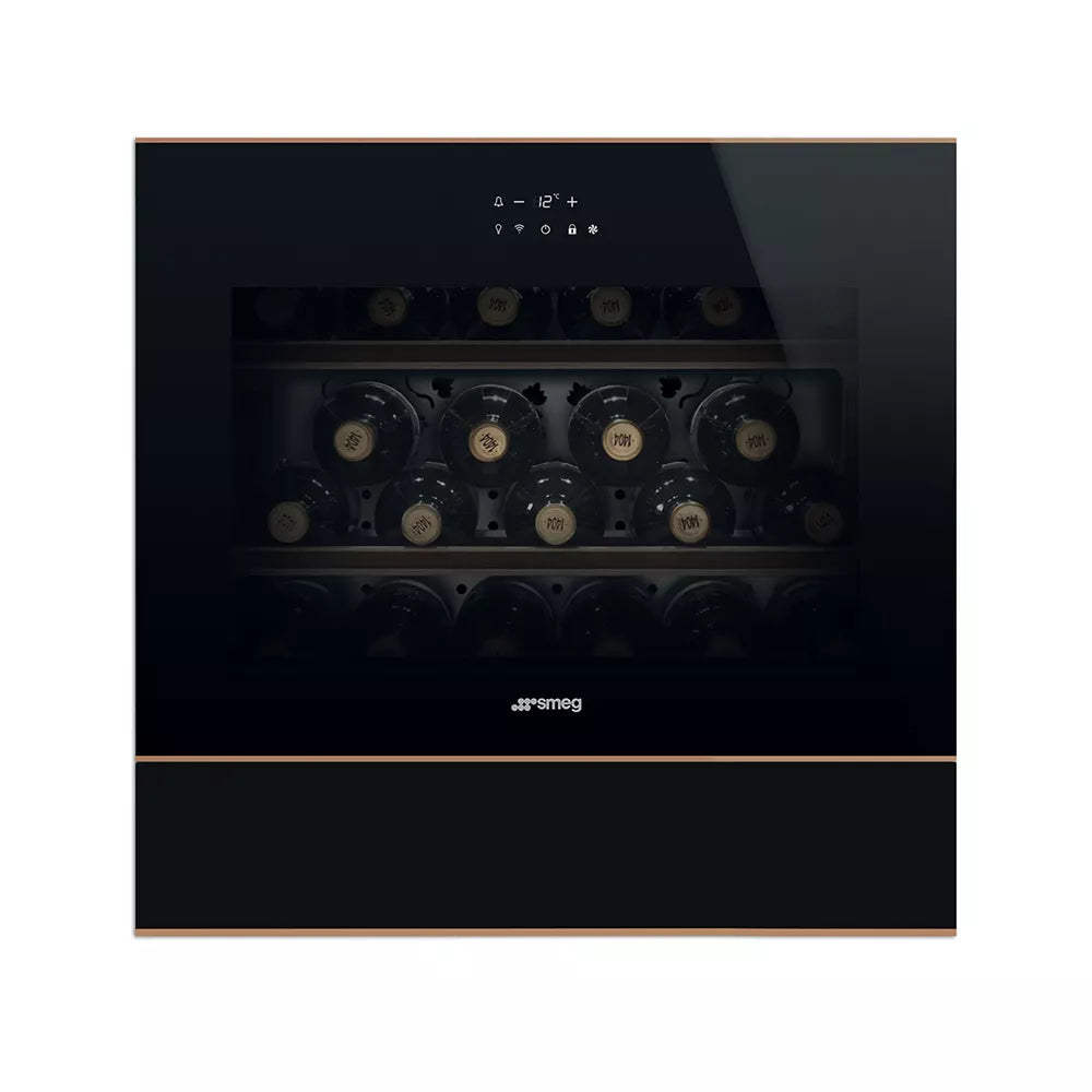 Smeg DOLCE STIL NOVO SOMMELIER DRAWER - CPS615NR (Copper trim) 60x15CM
