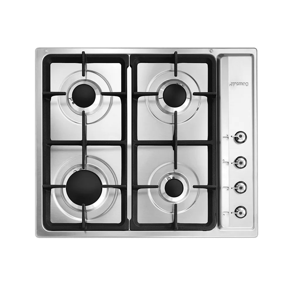 Smeg TRADITIONAL GAS HOB - 60cm - PS60GHC (Stainless steel)