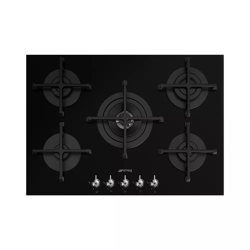 Smeg GAS-ON-GLASS HOB - PV375NSA / PV175SSA - 70cm