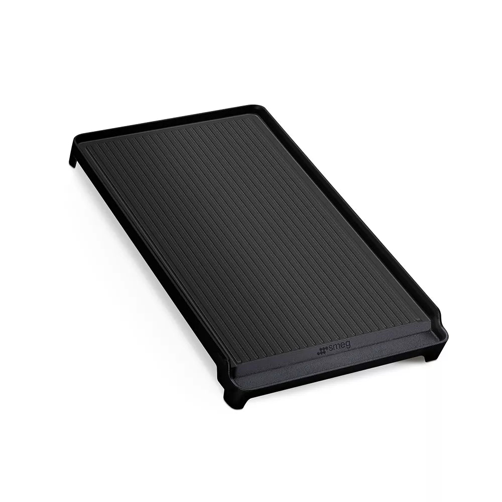 Smeg Cast Iron Griddle Stove Top Cooking Accessory - 30cm - BGTR9