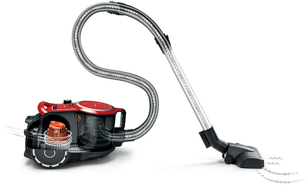 Bosch Series 6 Bagless Vacuum Cleaner ProAnimal Red - BGS41ZOORU