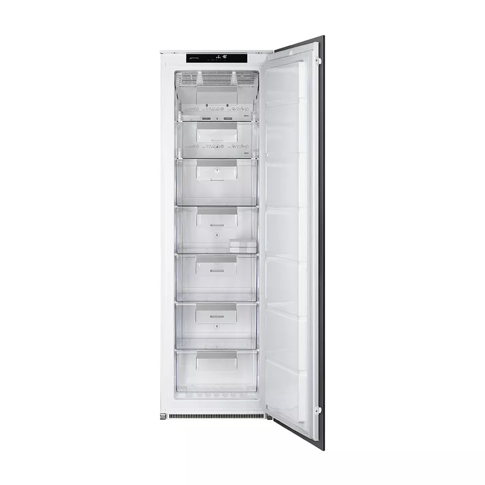 Smeg INTEGRATED FRIDGE & FREEZER SET - ZAS7L176F2P & ZAS7F174NP (White) 55cm