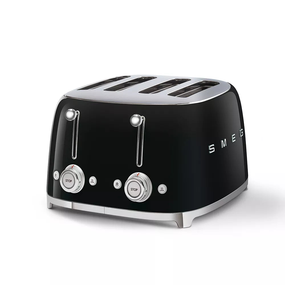 Smeg Retro 4-Slice Square Toaster - TSF03SA