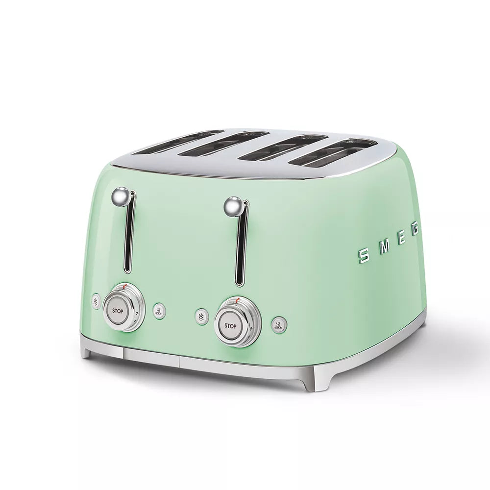 Smeg Retro 4-Slice Square Toaster - TSF03SA