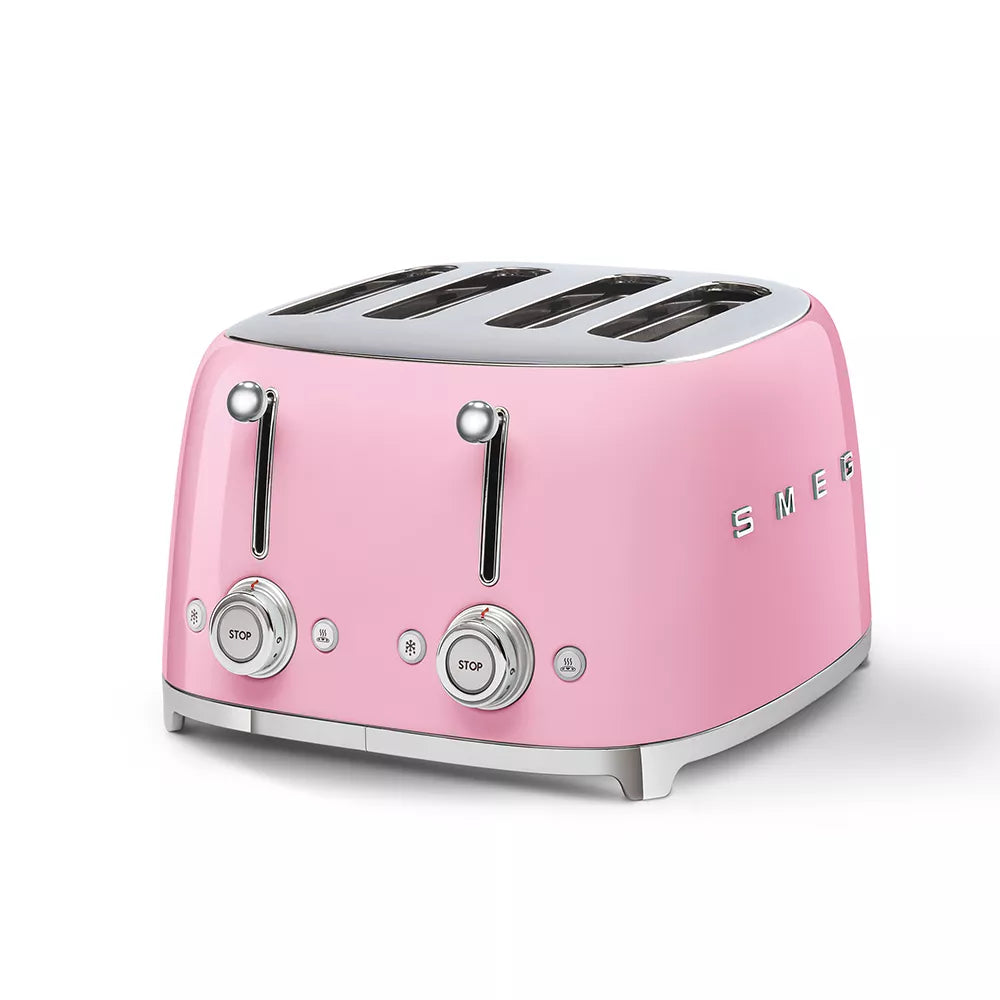 Smeg Retro 4-Slice Square Toaster - TSF03SA