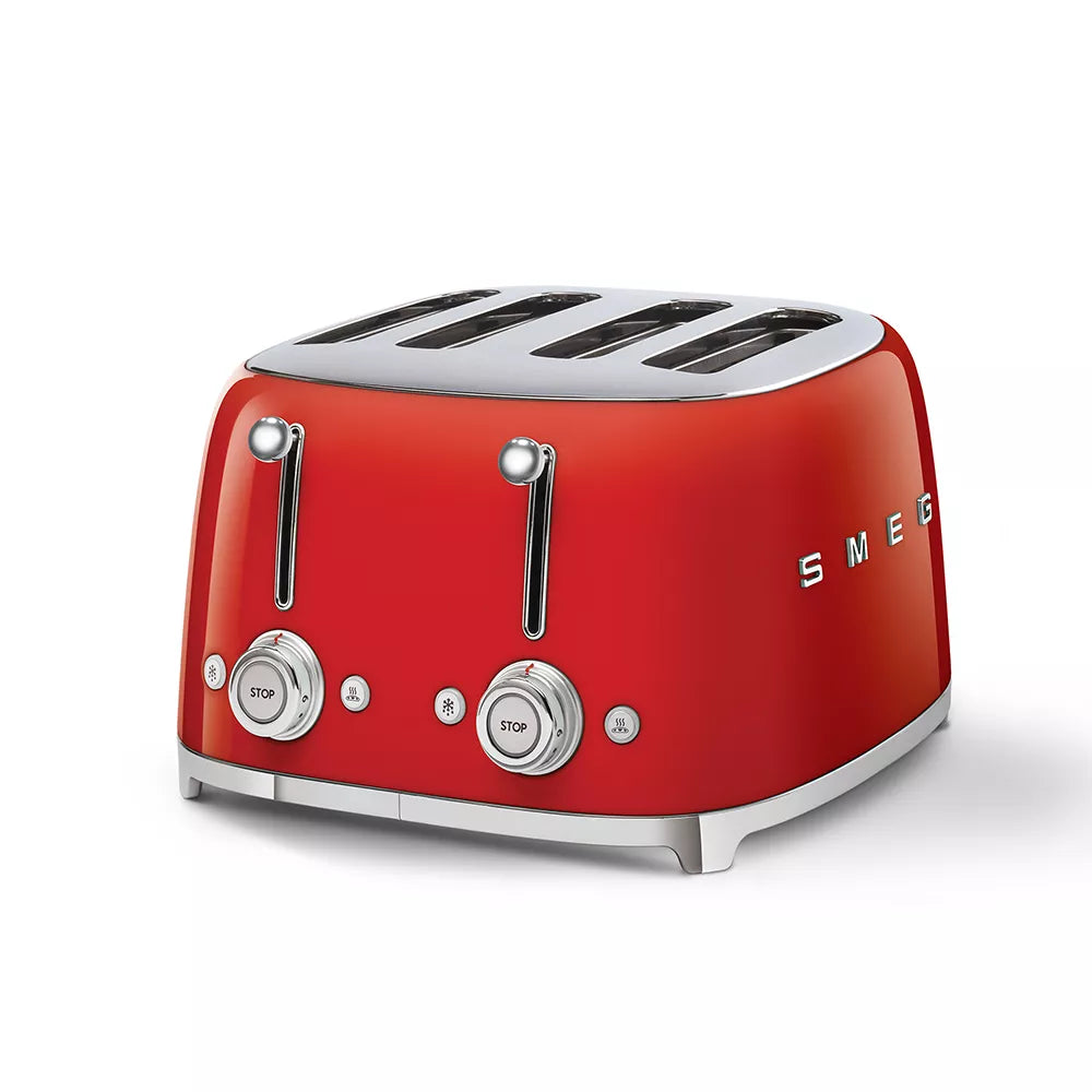 Smeg Retro 4-Slice Square Toaster - TSF03SA