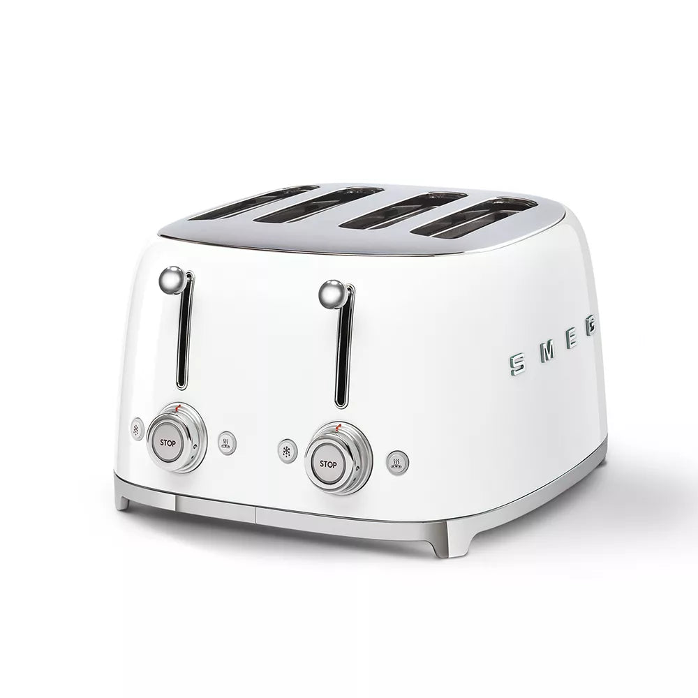 Smeg Retro 4-Slice Square Toaster - TSF03SA