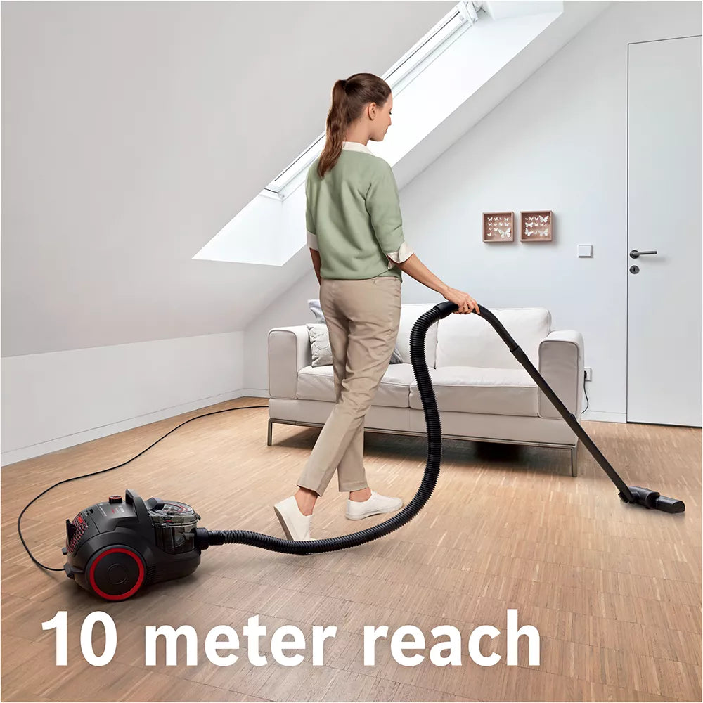 Bosch Series 4 Bagless Vacuum Cleaner Black - BGS21WPOW