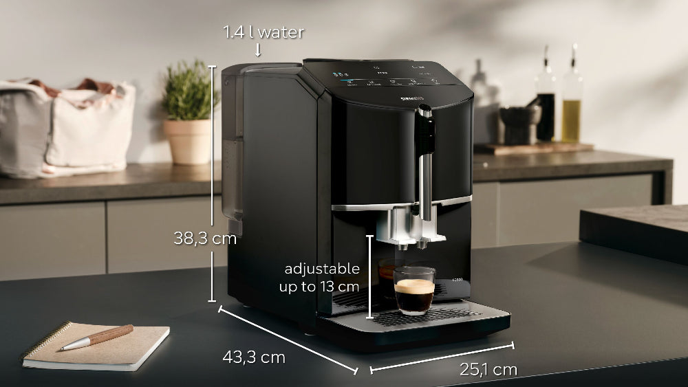 Siemens Fully Automatic Coffee Machine EQ300 – TF301E19