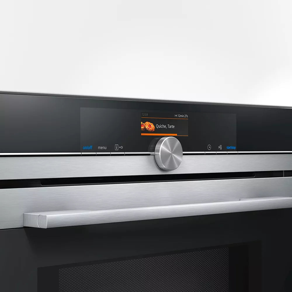 Siemens iQ700 compact oven with microwave - CM656GBS1