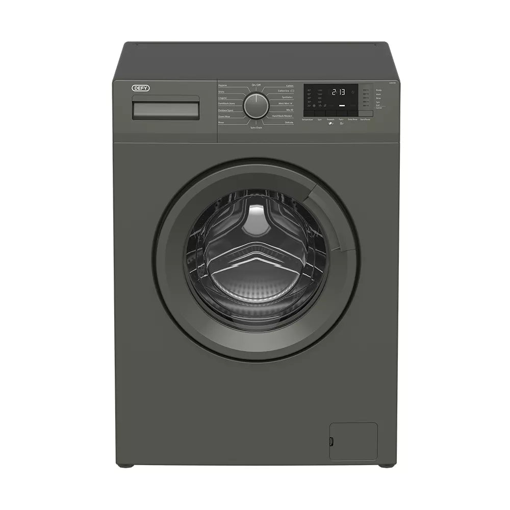 Defy 7KG Hygiene Front Loader Washing Machine - Manhattan Grey - DAW384