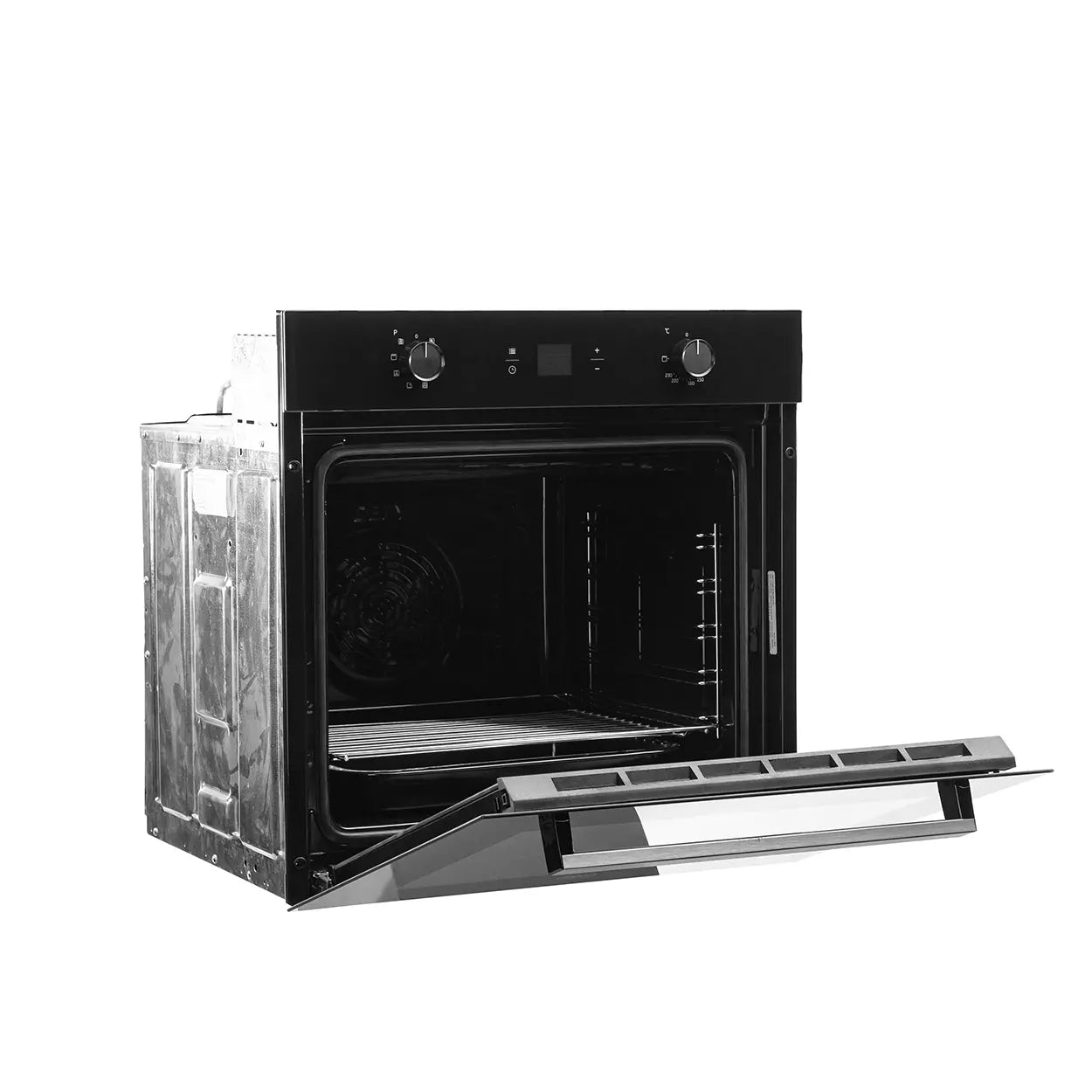 Defy 60cm Slimline Thermofan+ Eye-Level Oven - Black Glass - DBO489E