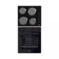 Defy Slimline Eye-Level Oven and Slimline Hob Combo - DCB838E