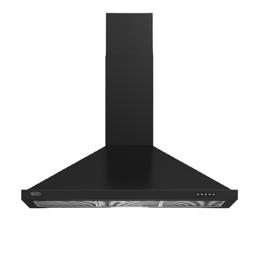DCH90CB: Defy 90cm Chimney Hood Black