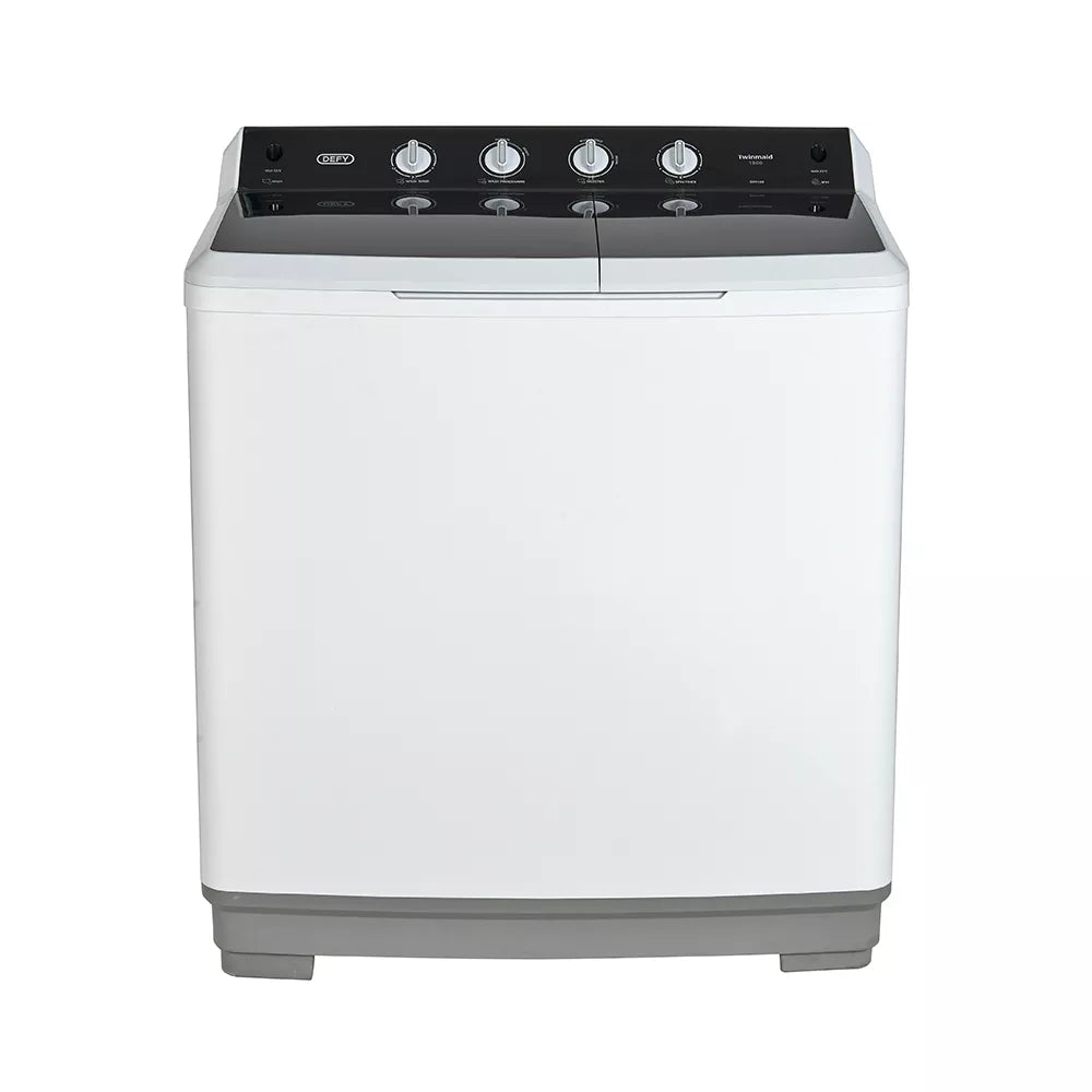 Defy 18kg Semi Automatic Twin Tub White - DTT180