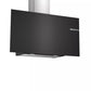 Bosch Series 4 Wall-mounted Extractor Hood 90 cm clear glass black printed - DWF95AJ60T