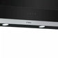 Bosch Series 2 Wall-mounted Extractor Hood 90 cm clear glass black printed - DWK095G60