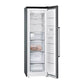 Siemens iQ500 - Black Stainless Steel Single Door Full Freezer 242L- GS36NAXEP