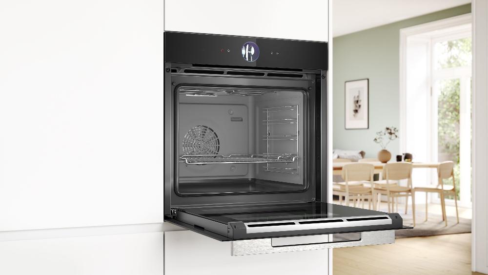 Bosch Series 8 built-in oven – Black HBG7563B1