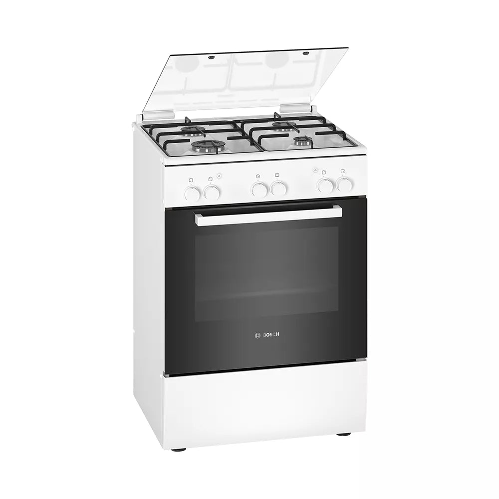 Bosch Serie | 2 Freestanding Gas Cooker White - HGA120B20Z