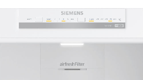Siemens 483 Litre Fridge / Freezer – Brushed steel KG55NVIE0N