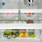 Siemens 483 Litre Fridge / Freezer – Brushed steel KG55NVIE0N